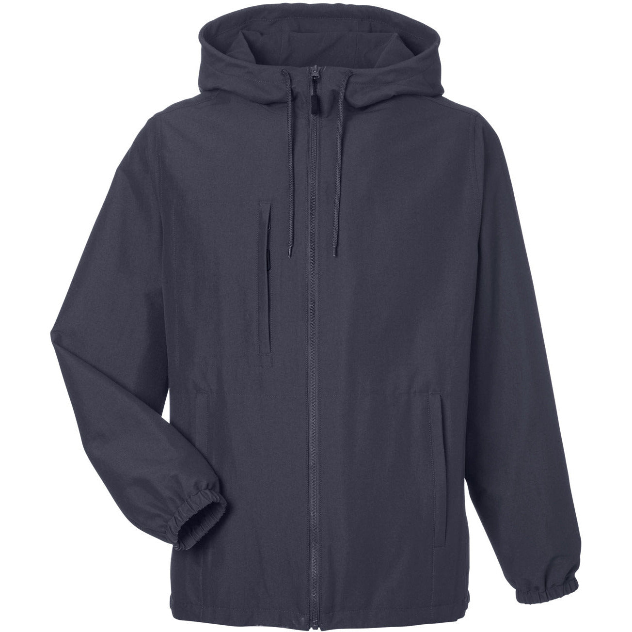 Harriton Unisex Flex Twill Hooded Jacket