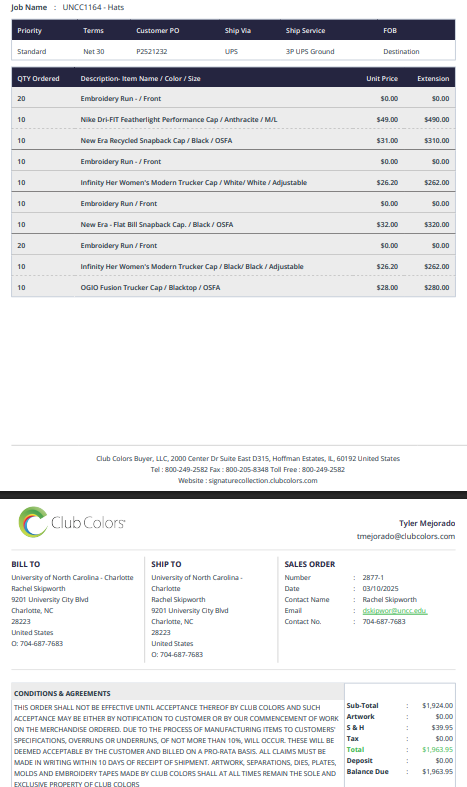 2877-TM-UNC Charlotte